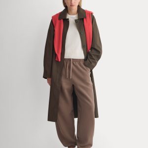 Luxe Fleece Baggy Jogger | Deep Taupe