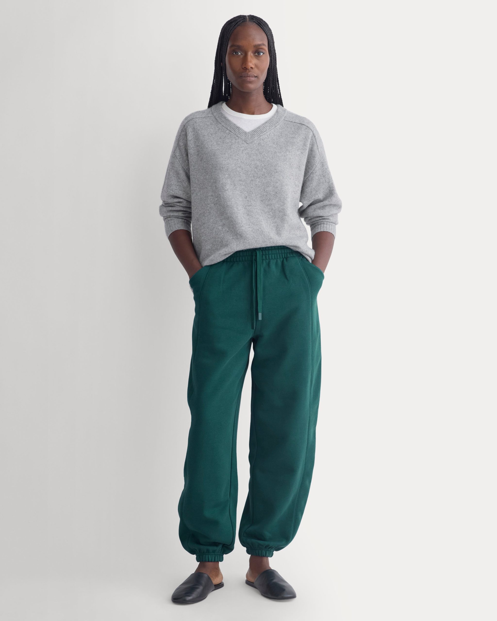 Luxe Fleece Baggy Jogger | Ponderosa Pine