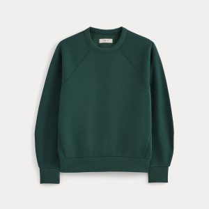 Luxe Fleece Raglan Crewneck | Ponderosa Pine