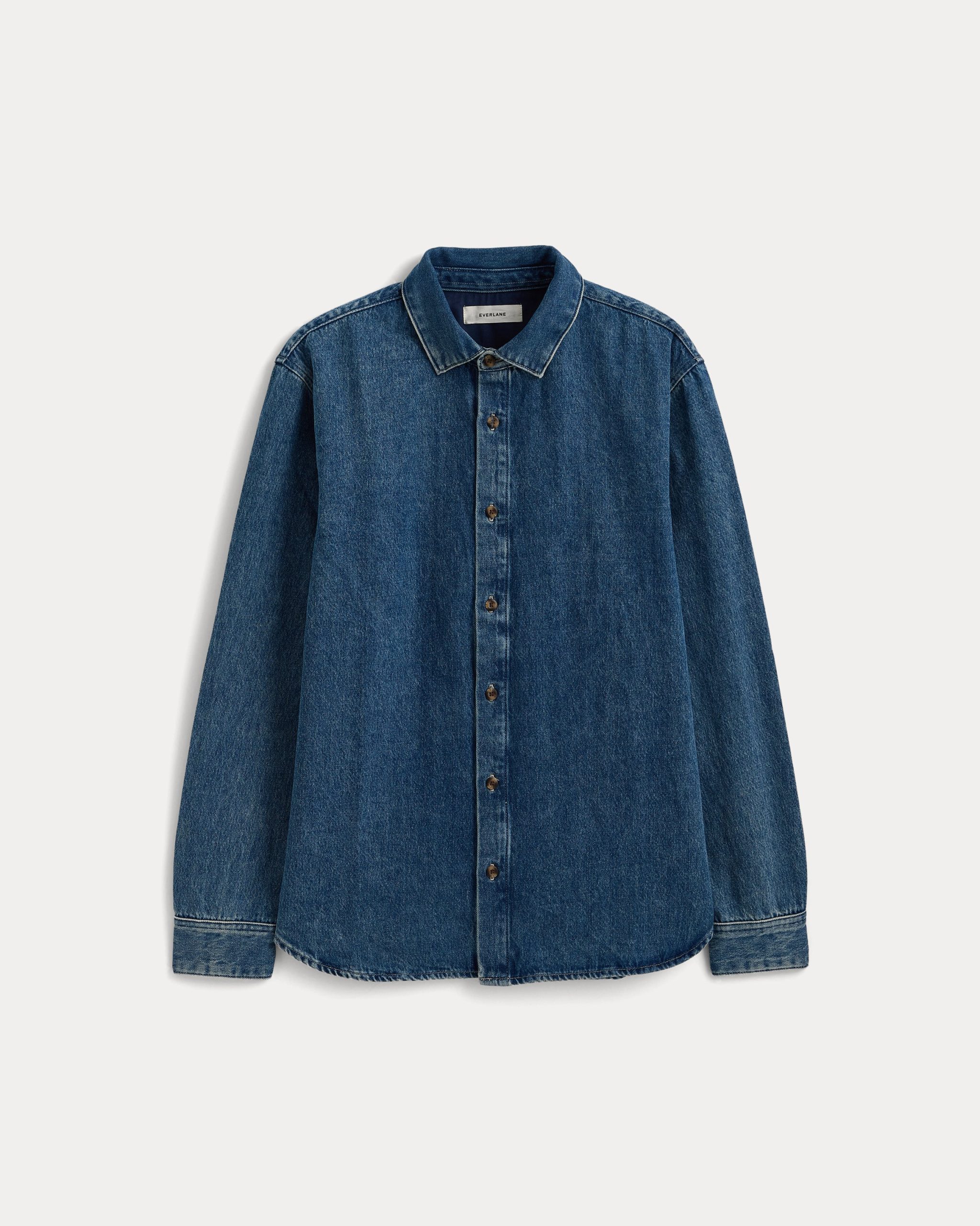 Relaxed Denim Shirt | Light Indigo