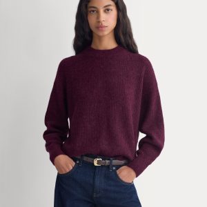 The Cocoon Crew in Alpaca | Deep Plum
